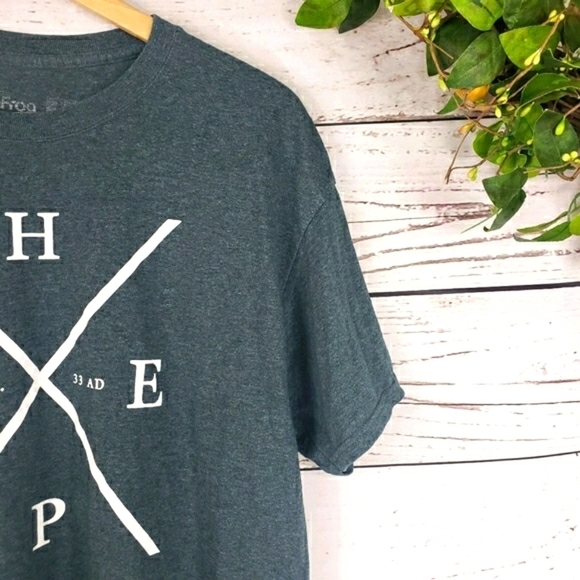 SUNFROG SHIRTS Hope T-Shirt Gray Size L - Picture 3 of 6